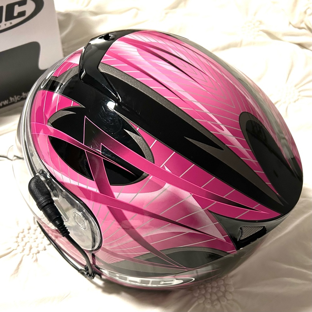 Hjc Snowmobile Helmet & Heated Shield Gem